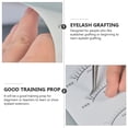 thumbnail image 2 of Miangastore 1Pc/6Sheets of Eyelash Practice Paper Lash Grafted Workbook for Beginner White, 2 of 9