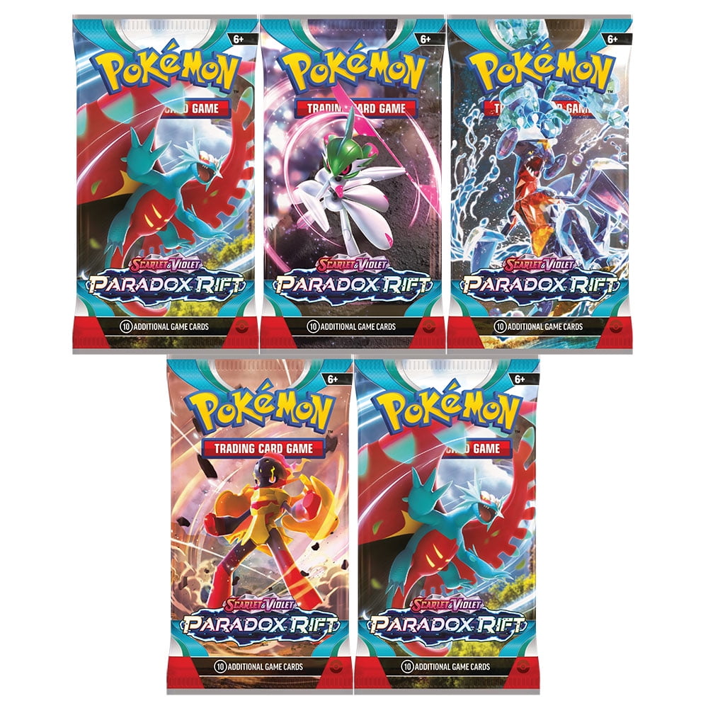 palafin booster box Pokémon TCG: 2 Booster Packs & Smoliv or Lechonk Eraser main image 1