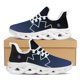 thumbnail image 1 of Zapatillas cómodas con cordones y estampado 3D para mujer, ligeras y planas, para caminar, a la moda, , con imágenes y logotipos personalizados., 1 of 6