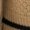 Khaki, variant on Women Knit Crew Neck Contrast Lantern Long Sleeve Pullover Sweater with Decorative Cuff Straps White S