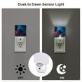 thumbnail image 3 of Cauagu Spooky Halloween Night Scene Print LED Nightlight,0.5W Night Lights Plug into Wall 1 Pack with Dusk-to-Dawn Light Sensor Soft Glow Lamp for Bathroom Adult Hallway-EU, 3 of 7