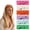 D Sailor Knot, variant on Headbands for Women Wide Sailor Knot Braided Headband Adjustable Hair Bands Non Slip for Girls Boho Stretchy Turban Headwrap Yoga Workout, Solid Color, 6Pcs