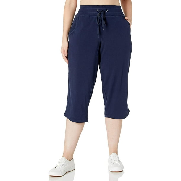 Women's Essentials Drawcord Crop Pant, Womens Pants