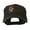 Black, variant on USA State Vermont Red Clover Embroidery Cap - Black OSFM