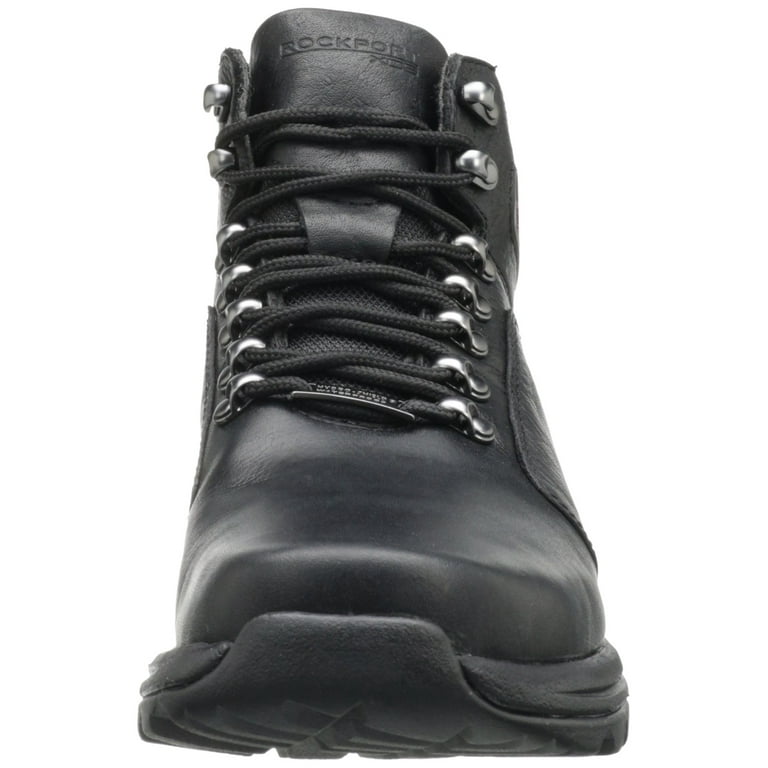 ROCKPORT Mens Black Removable Insole Water Resistant Elkhart ROCKPORT Mens Black Removable Insole Water Resistant Elkhart