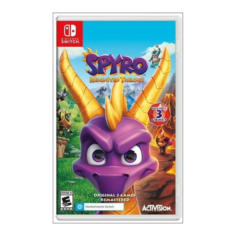 Free Shipping! Activision Spyro Reignited Trilogy Nintendo Switch