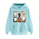 thumbnail image 2 of Ailaofu Womens Halloween Sweatshirt Cute Graphic Crewneck Pullover Printed Long Sleeve Fall Outfits Sweatshirts, 2 of 4