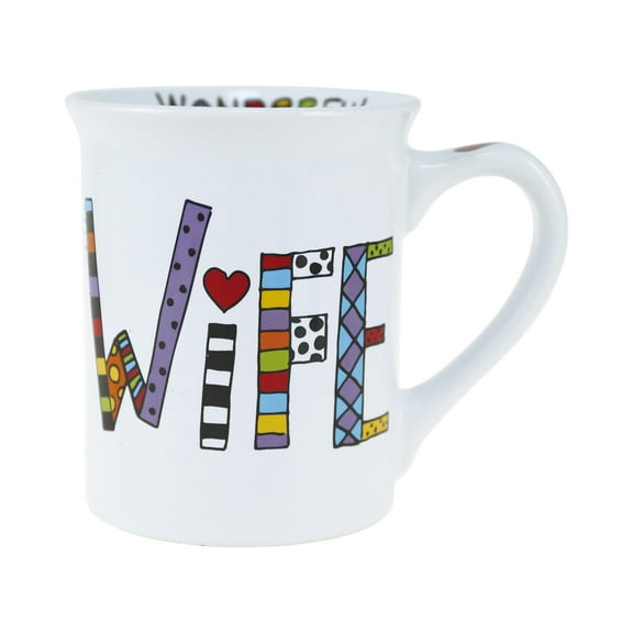 Our Name Is Mud Cuppa Doodles Wife Mug