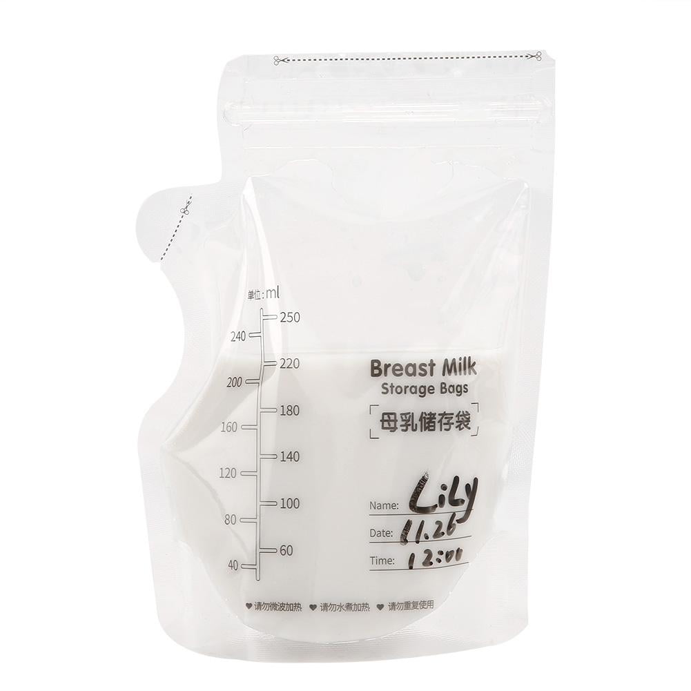 LYUMO Breast Milk Storage Bags Freezer Pre Sterilised Easy Seal Storage
