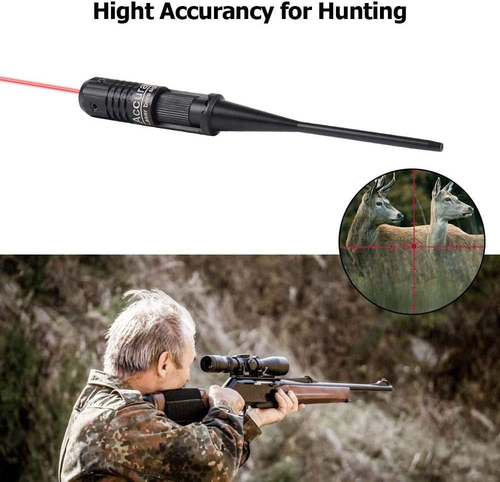 Buy Bore Sight Kit with Big Button Switch for .22 to .55 Caliber, Red