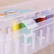 thumbnail image 2 of Caja De Hilos De Coser Estuche de almacenamiento de bobinas de 42 ejes Caja de almacenamiento de hilo doméstico Costura de bricolaje (blanco) Wdftyju  Libre de BPA, 2 of 5