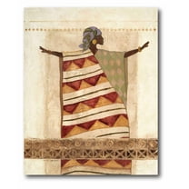 Off to Market Open Arms Gallery-Wrapped Canvas Wall Art, 16x20