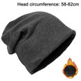 thumbnail image 2 of Gorros de invierno para hombre, orejeras con forro de lana, gorros de uso diario, 2 of 5