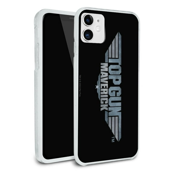 Top Gun: Maverick Logo Protective Slim Fit Hybrid Rubber Bumper Case Fits Apple iPhone 8, 8 Plus, X, 11, 11 Pro,11 Pro Max