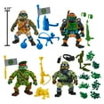 thumbnail image 6 of Classic Teenage Mutant Ninja Turtles: Military Turtles Figure 4-Pack by Playmates Toys, 6 of 9