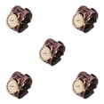 thumbnail image 2 of Reloj de Cuarzo para Hombre Minnieouse con Correa de Cuero Color Negro y Marrón CBP099850, 2 of 6
