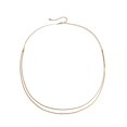 thumbnail image 1 of RO Cadena de cintura Cadenas de cuerpo de vientre de oro Accesorios de joyería de cintura de playa para mujeres Oro 65 cm + 25 cm 1 pieza Electrónica, 1 of 4