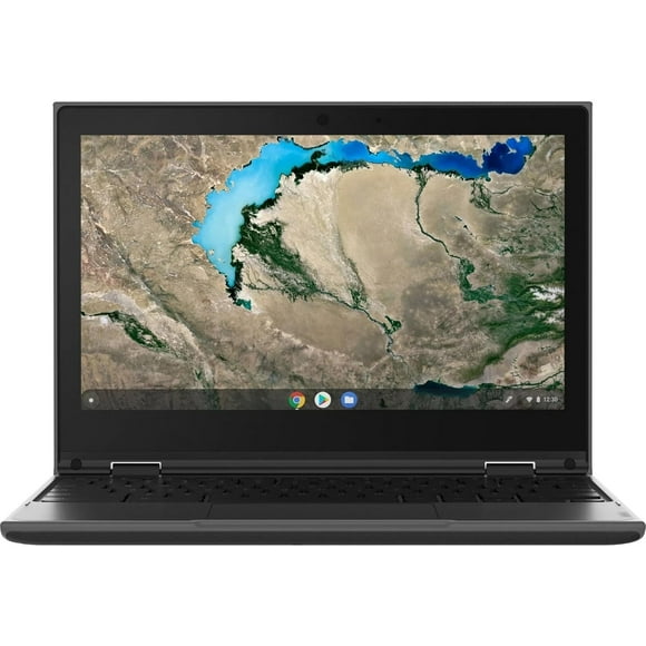 Refurbished (Good) Lenovo 300e 2nd Gen 2-in-1 Chromebook 11.6" Touchscreen HD Laptop (Intel Celeron N4020, 4GB RAM, 32GB eMMC, Chrome OS) - Black (81MB004EUS, Refurbished)