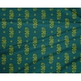 thumbnail image 4 of oneOone Polyester Lycra Fabric Circle|Leaves & Paisley Block Decor Fabric Printed BTY 56 Inch Wide, 4 of 4