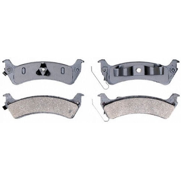 Raybestos SGD666C Service Grade Ceramic Disc Brake Pad Set Fits select: 1997-1998 JEEP WRANGLER / TJ, 1994-1998 JEEP GRAND CHEROKEE