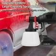thumbnail image 2 of Zootealy 1200ml Lithium Battery Paint Sprayer with Adjustable Spray Flow and Shape, Safety Anti-Backflow Design - Includes 4 Nozzles, 2 Filters, Cleaning Tools, Viscosity Funnel, 2 Batteries, Charger, 2 of 6