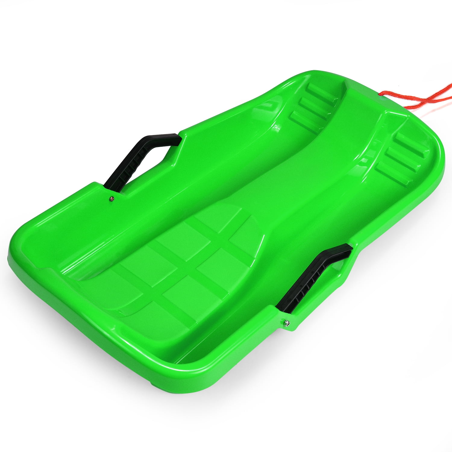 WADEO Winter durable Plastic snow Sled in boat shape Snow Sledge for child and adult Outdoor