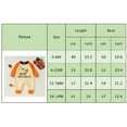 thumbnail image 7 of Baby Boy Girl Halloween Outfit Pumpkin Long Sleeve Romper Jumpsuit Cute Halloween Baby Costume Newborn Infant Fall Clothes, 7 of 7