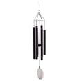 thumbnail image 4 of Campanas de tubo de metal grandes Campanas para interiores y exteriores para patio, , habitación, pared, decoración Negro DYNWAVEMX Campana de viento de aluminio, 4 of 8