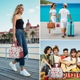 thumbnail image 7 of Womens Pioneer Flower Floral Print Pattern Lunch Box for Work,Insulated Lunch Bag for Women,Loncheras Para Mujer,Leakproof Adult Lunch Bag for Work,Beach,Travel,Picnic,Camping, 7 of 7