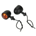 thumbnail image 3 of Spptty 2Pcs Retro Metal Motorcycle Turn Signal Lights Indicators Lamp , Motorcycle Signal Lamp, Turn Signal Lights, 3 of 8