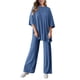 thumbnail image 5 of Conjunto de 2 Piezas para Mujeres PRETTYGARDEN Azul S, 5 of 6