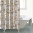 thumbnail image 3 of Cute Shih Tzu Dog and Coffee Pattern Shower Curtain 72x84in ,Bathroom Decorative Shower Curtains Set with 12 Hooks,Modern Waterproof Washable Shower Curtain, 3 of 4