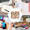 thumbnail image 6 of FORMRS 1-Subject Spiral Notebook 8" x 5" College Ruled 60 Refillable Sheet A5 Hard Cover, Abstract Triangles, 6 of 7