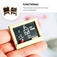 thumbnail image 5 of Easel Dollhouse Kit Miniature Chalkboard Child Scene Accessories Wooden Easels Furniture, 5 of 6