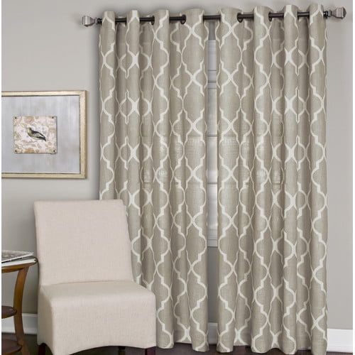 Elrene Home Fashions Medalia Single Curtain Panel