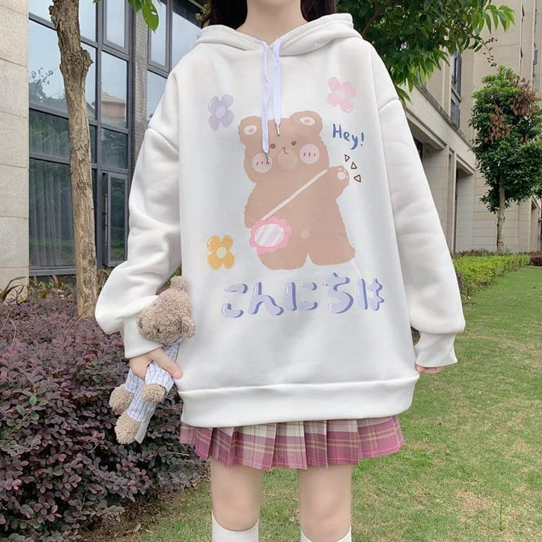 Hello Kitty Loose Coat Autumn Coat Japanese College Style Y2K