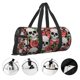 thumbnail image 3 of Easygdp Skull and Roses Bolsa de Viaje, Bolsa de Mano, Bolsa de Gimnasio, Bolsa de Equipaje para Viaje, 3 of 6