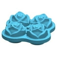 thumbnail image 2 of Cheers.US Rose Ice Cube Trays, 4 or 6 Cavity Silicone Rose Ice Ball Maker, Easy Release Large Ice Cube Form for Chilled Cocktails, Whiskey, Bourbon %26 Homemade Juice, 2 of 5