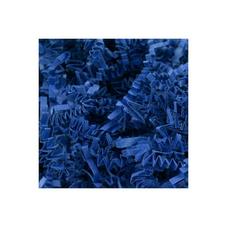 Dark Blue Color Tissue Paper Shred, 18 oz. Bag
