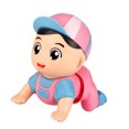 thumbnail image 4 of Light Up Crawling Toy, Crawling Baby Doll Toy Safe Early Learning  for Kids for Indoor, 4 of 8