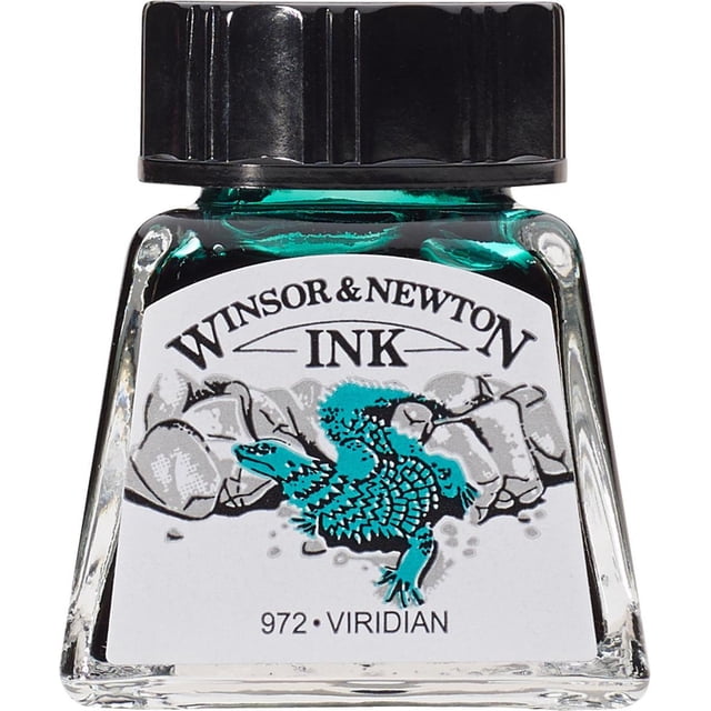 Tintero De Tinta Líquida Para Dibujo De 14 Ml Winsor & Newton #1 multicolor SIN TAMAÑO