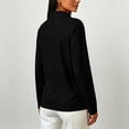 thumbnail image 6 of Womens Long Sleeve Polo Shirts Button Down Soft Breathable Collared Retro Golf Office Everyday Tops, 6 of 7