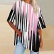 thumbnail image 1 of Fiudx Ofertas Flash Artículos En Oferta Camiseta Informal con Estampado de Letras para Mujer, Top de Manga Corta con Cuello Redondo y Hombros Caídos, 1 of 4