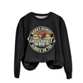 thumbnail image 1 of EHQJNJ Sweat-Shirt Rouge à Col Rond pour Femmes, Mode à Manches Longues, Col Rond, Imprimé, Tendance Graphique, 1 of 4