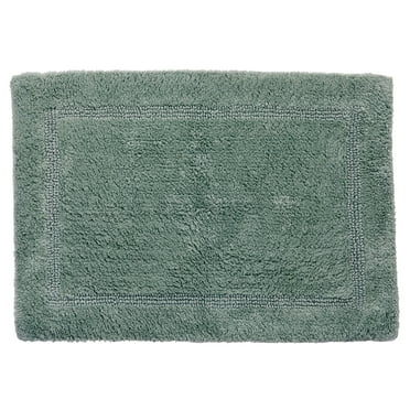 Better Homes & Gardens Cotton Reversible Bath Rug, Green River, 17" x 24"