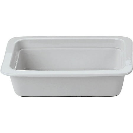 - Paderno World Cuisine Porcelain 1/4 GN Hotel Pan / Baking Dish, 2.5