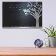 thumbnail image 4 of Luxe Metal Art 'Wood Series: Birds and Tree, Inverted Silhouettes', Metal Wall Art, 16"x12", 4 of 9