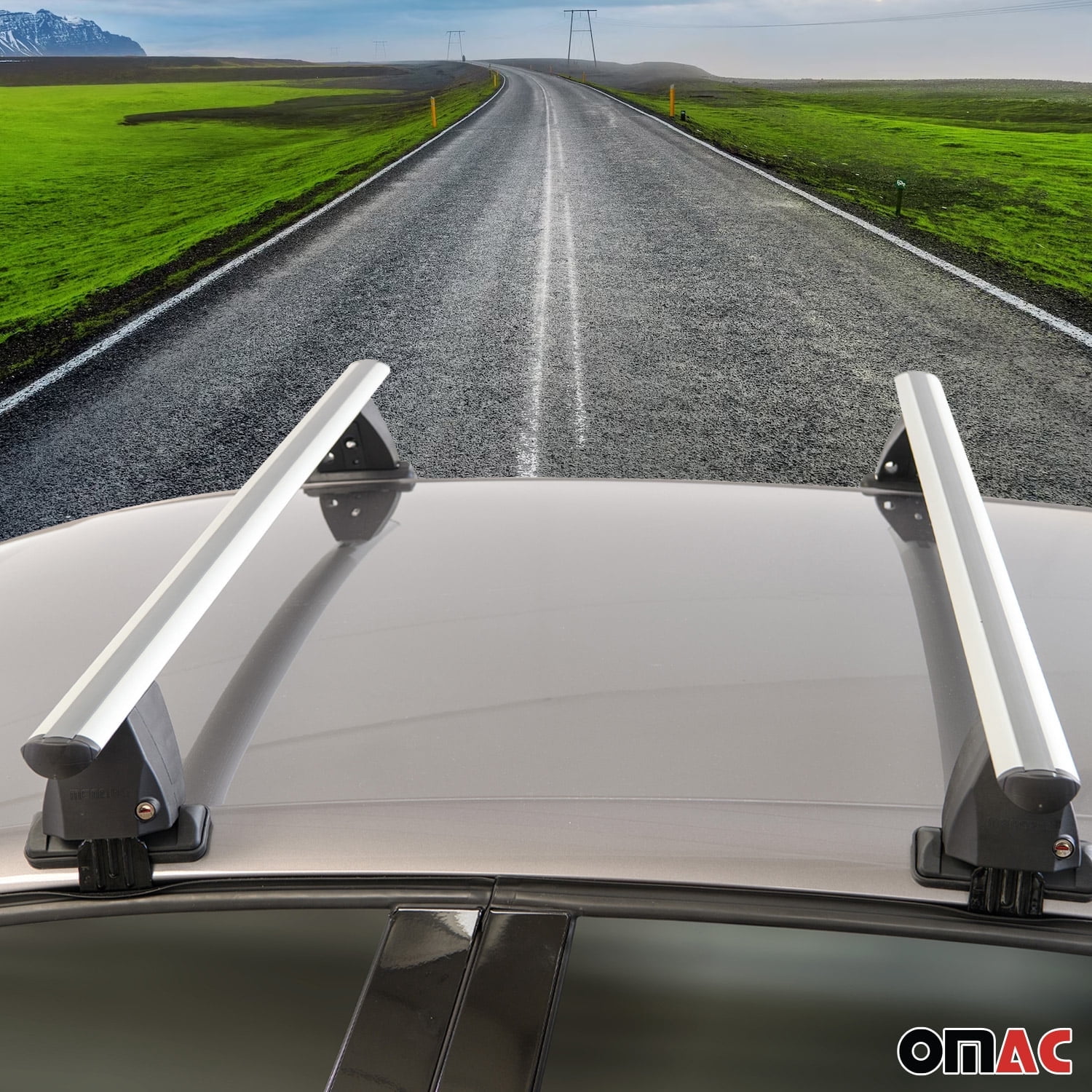 2011-2026 Dodge Durango Roof Rack Cross Bars Silver