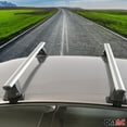 thumbnail image 5 of 2017-2026 Jeep Compass Roof Rack Cross Bars Silver, 5 of 7