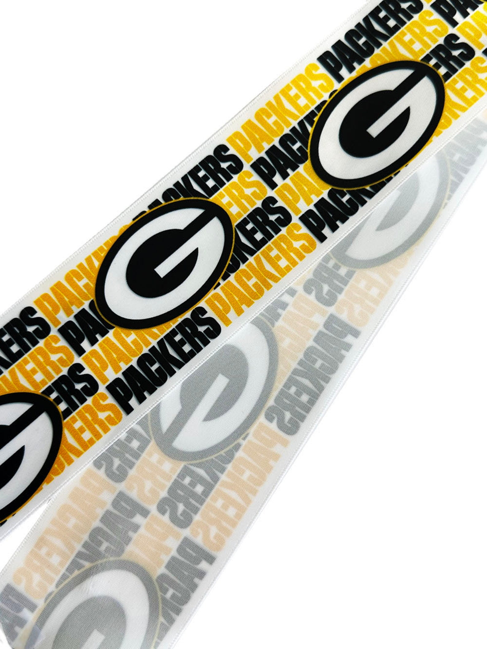 Packers Printed Ribbon 2.5"-Inch Width, 15 Foot Spool